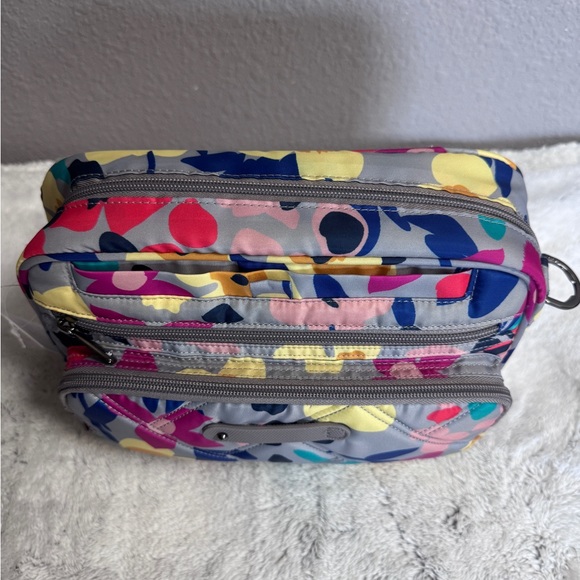 LUG~Wildflower Multi~Carousel XL 2~Crossbody, featuring a Charm Bar strap~NWT - Picture 13 of 16